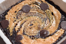 Peanut Butter Chocolate Brownie Bites - Vegan, Gluten, Dairy & Soya Free