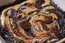 Peanut Butter & Salted Caramel Brownie Bites - Vegan, Gluten, Dairy & Soya Free
