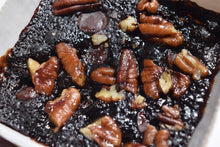 Pecan Salted Caramel Brownie Bites - Vegan, Gluten, Dairy & Soya Free
